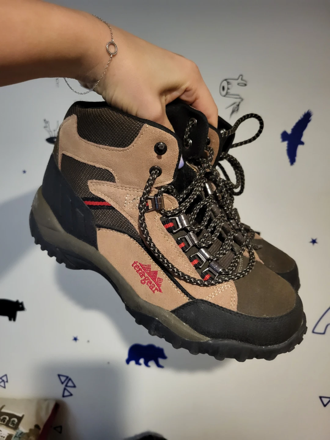 Terragear Hiking Boots Size 9