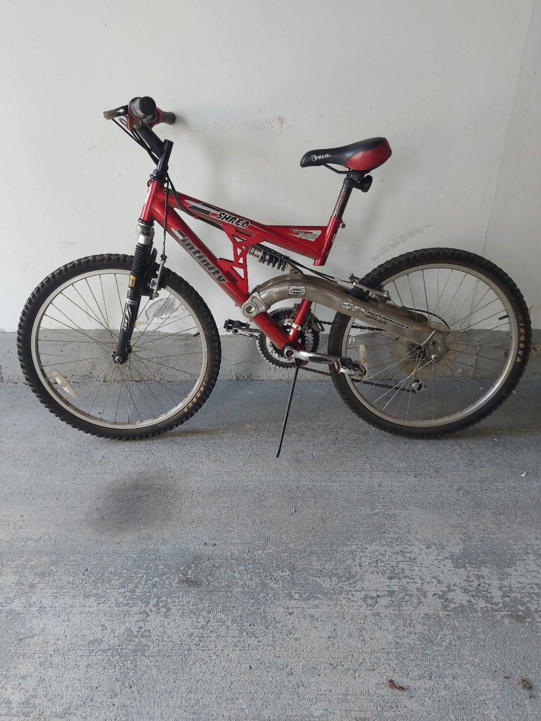 Infinity Shred Full Suspension Mountain Bike – 26" – 21 Speed