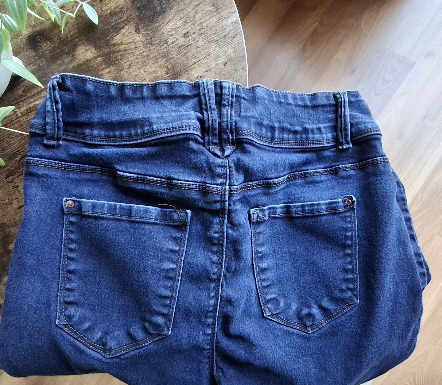 Curve Appeal Dark Wash High Rise skinnyJeans - photo 2