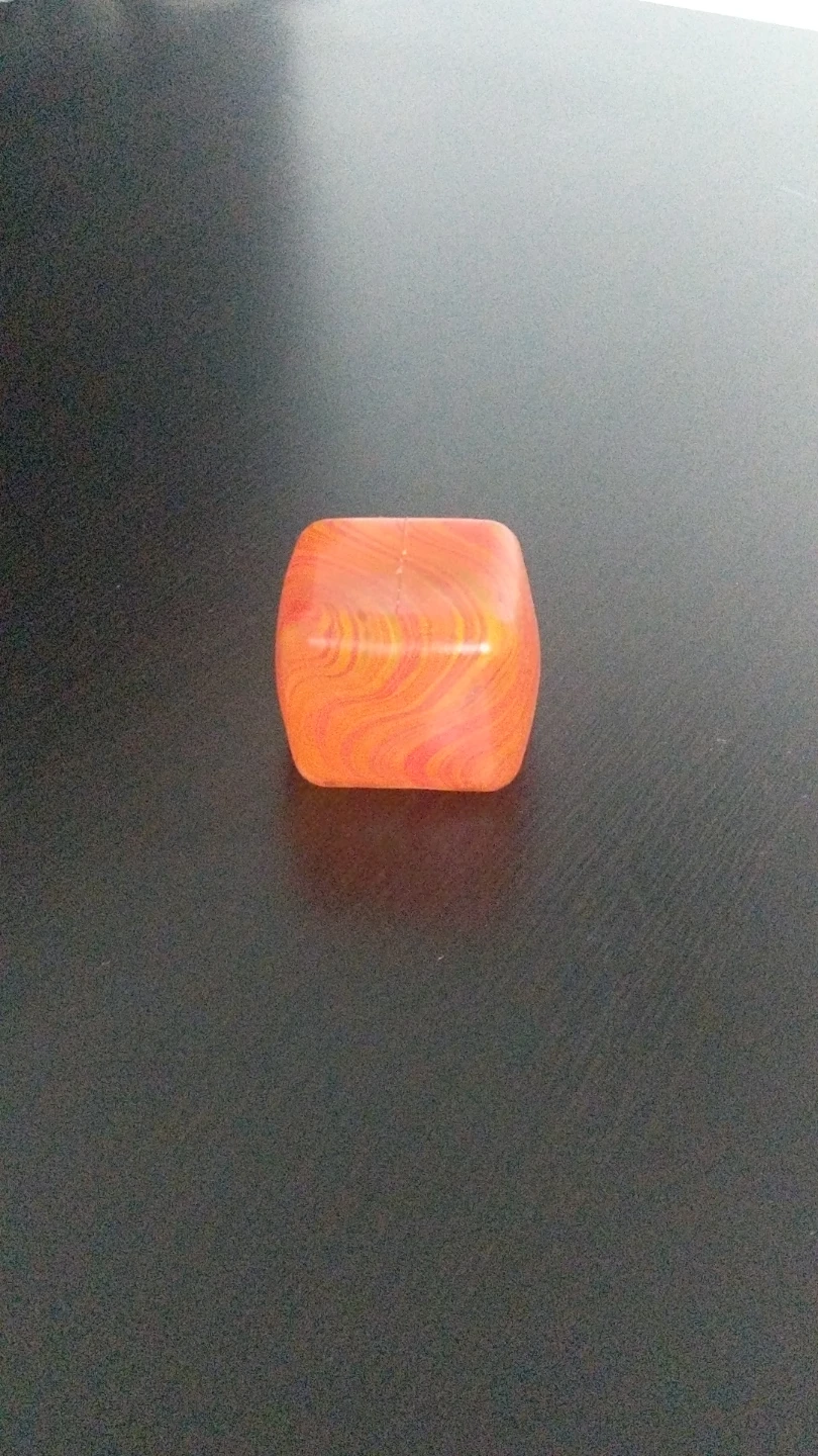 Orange Swirl Fake Needoh