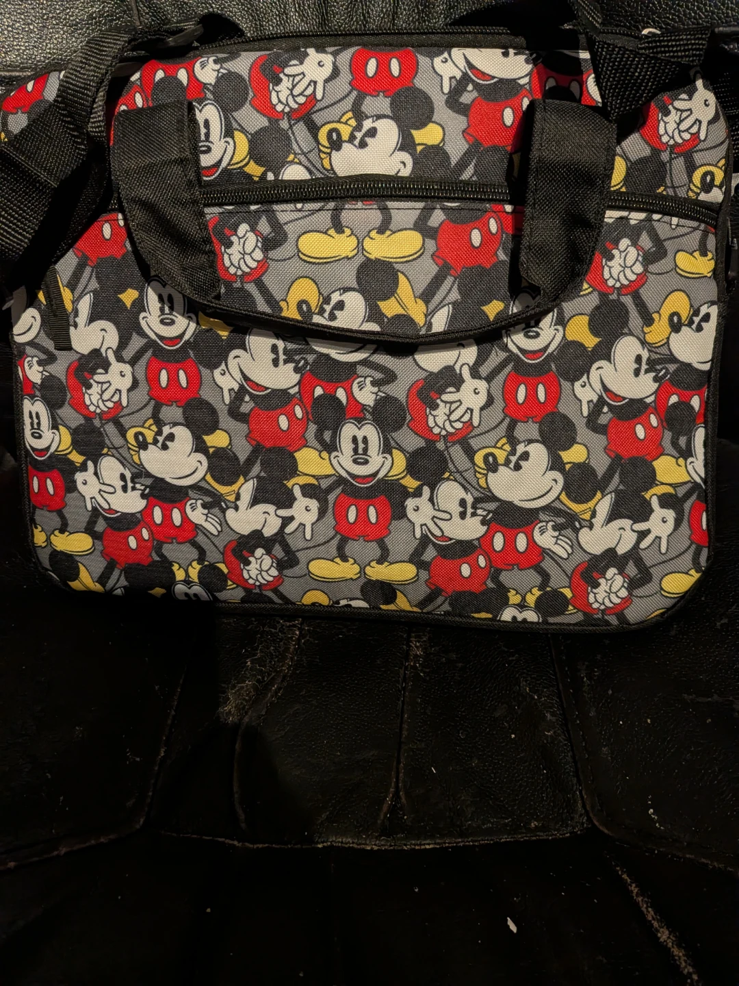 Mickey Mouse Patterned Bag