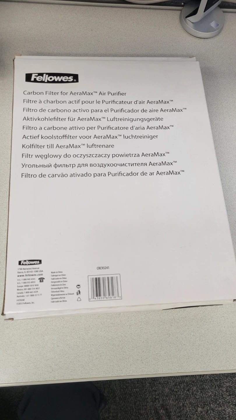 Fellowes Carbon Filter for AeraMax Air Purifier - photo 3