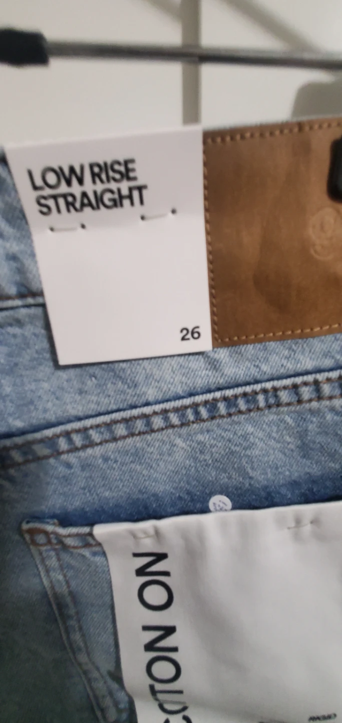 Cotton On Low Rise Straight Jeans Size 26 - photo 4