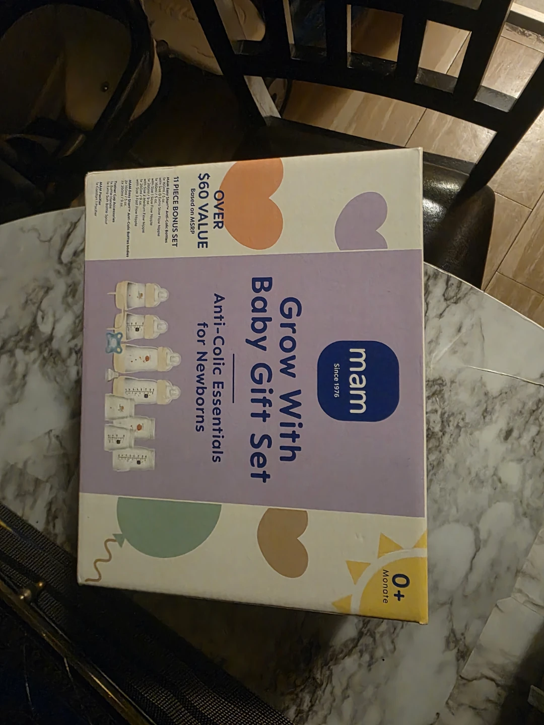 MAM Grow With Baby Gift Set - Anti-Colic Essentials for Newborns - photo 4