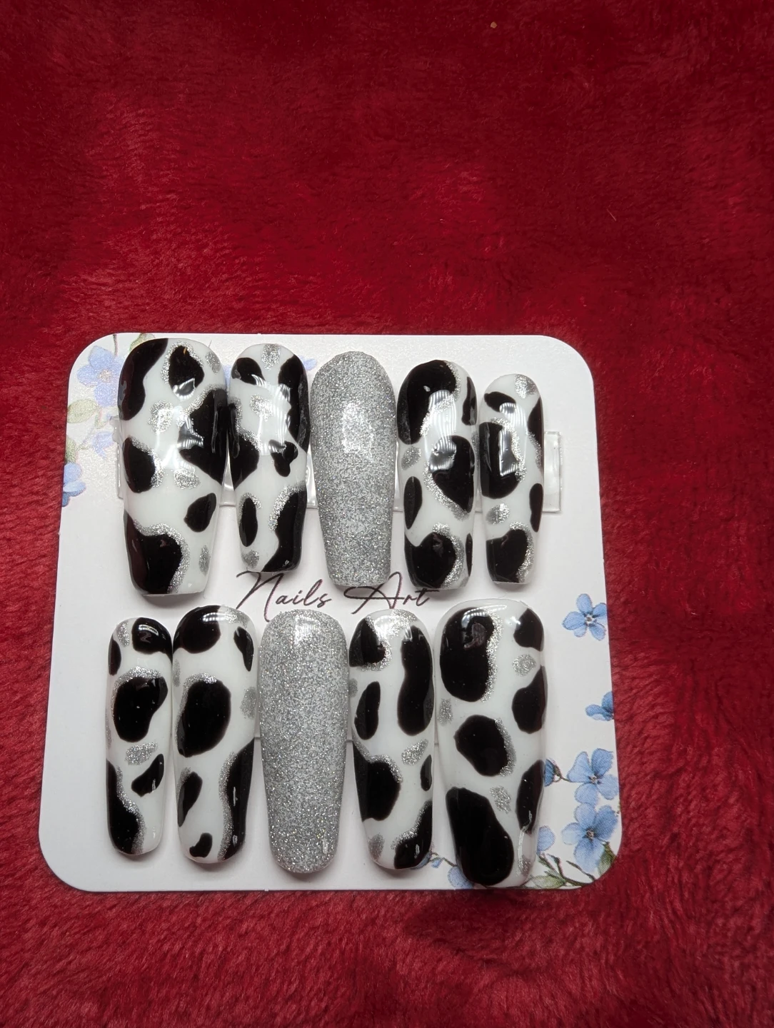 Assorted Press-On Nails - Multiple Designs all size large
