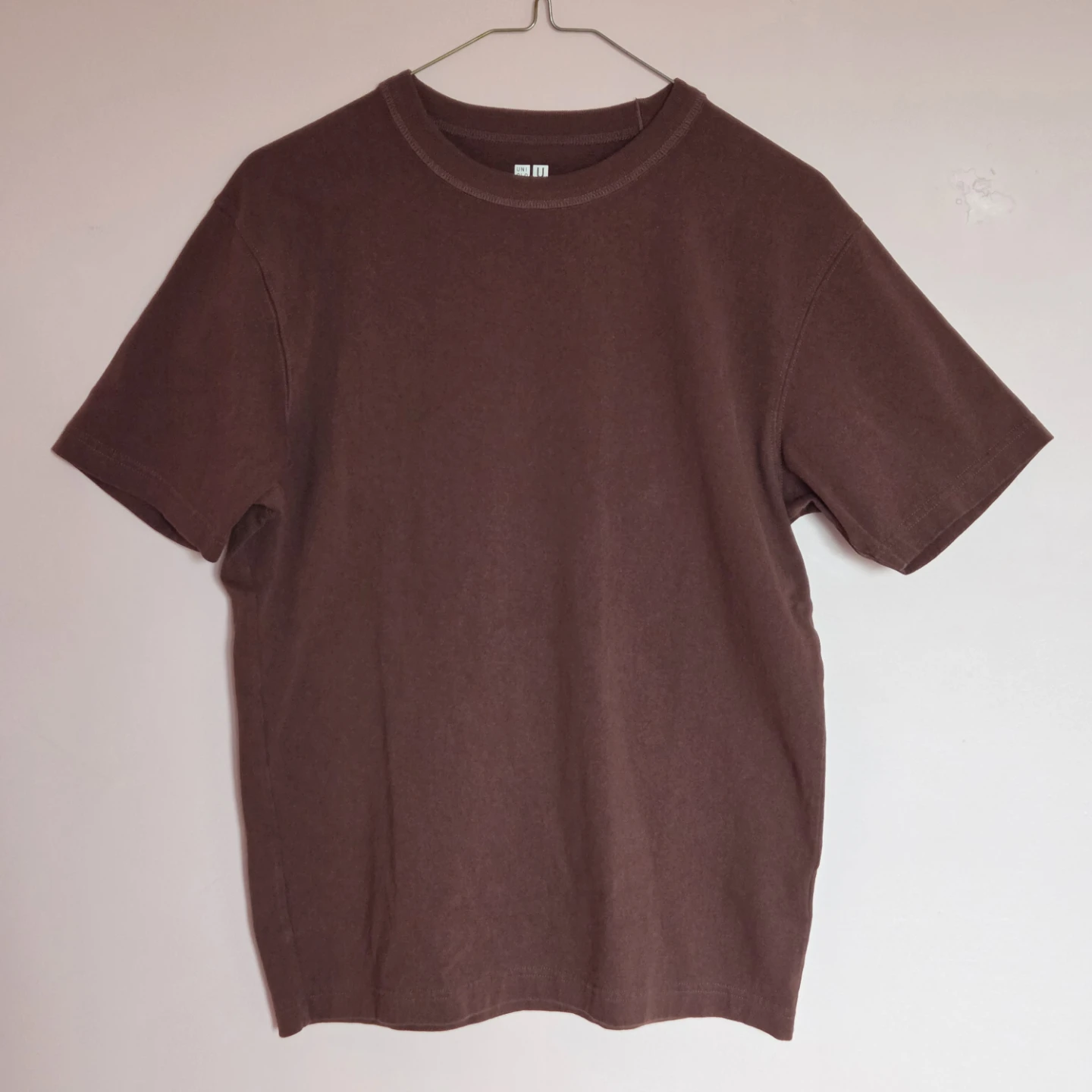 Uniqlo U Brown Crew Neck T-Shirt - photo 2
