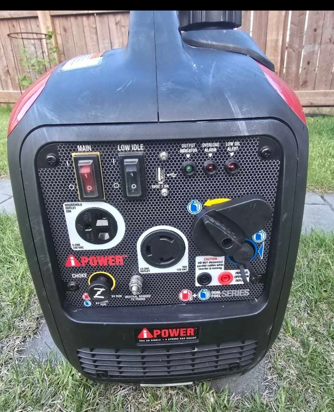 Gas and propane iPower Portable Generator 2000 Starting Watts