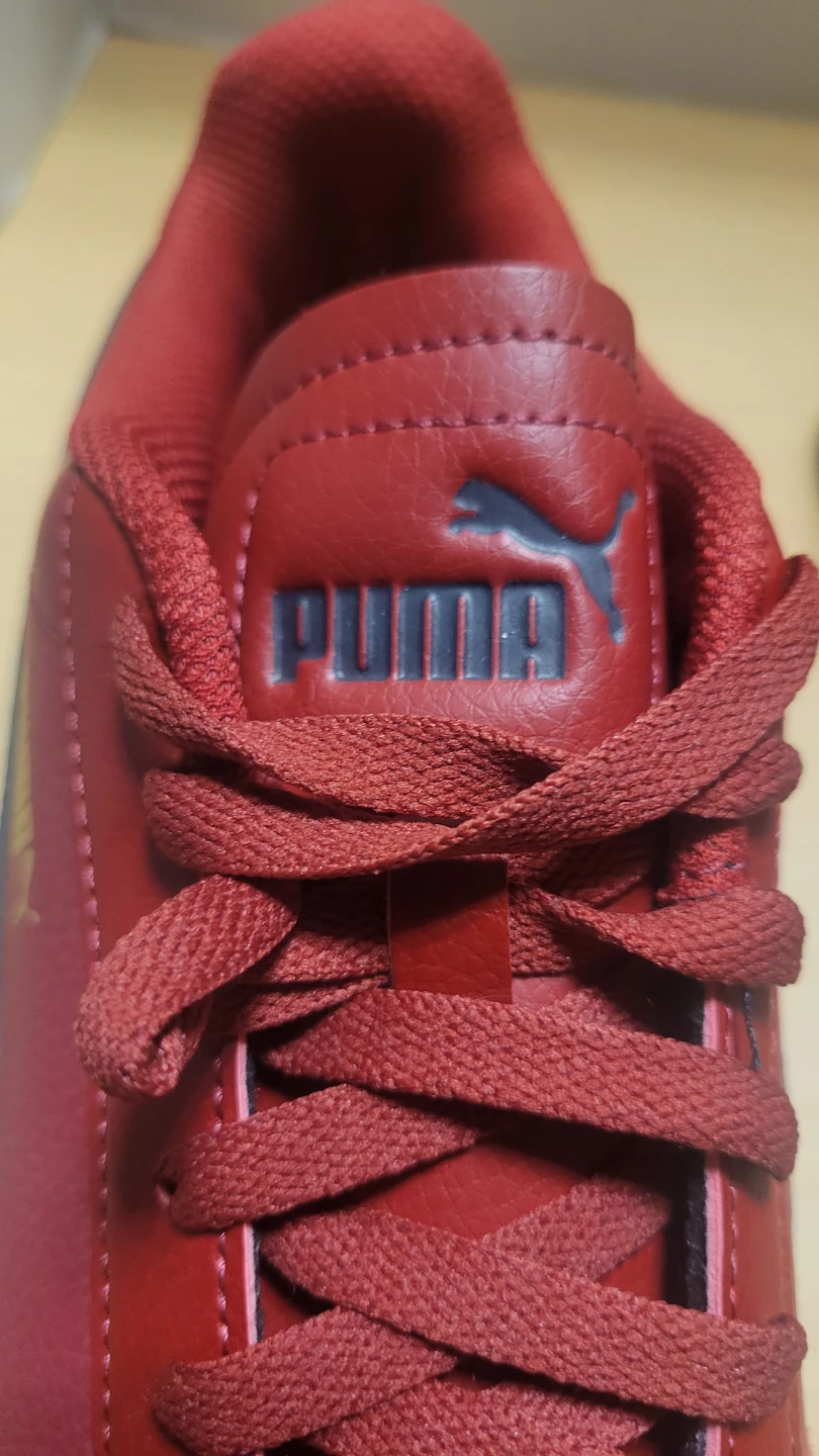 Puma Red Suede & Leather Sneakers - US Size 9 - photo 4