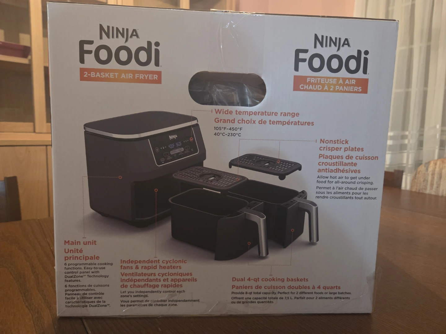 Ninja Foodi 2-Basket Air Fryer - photo 3