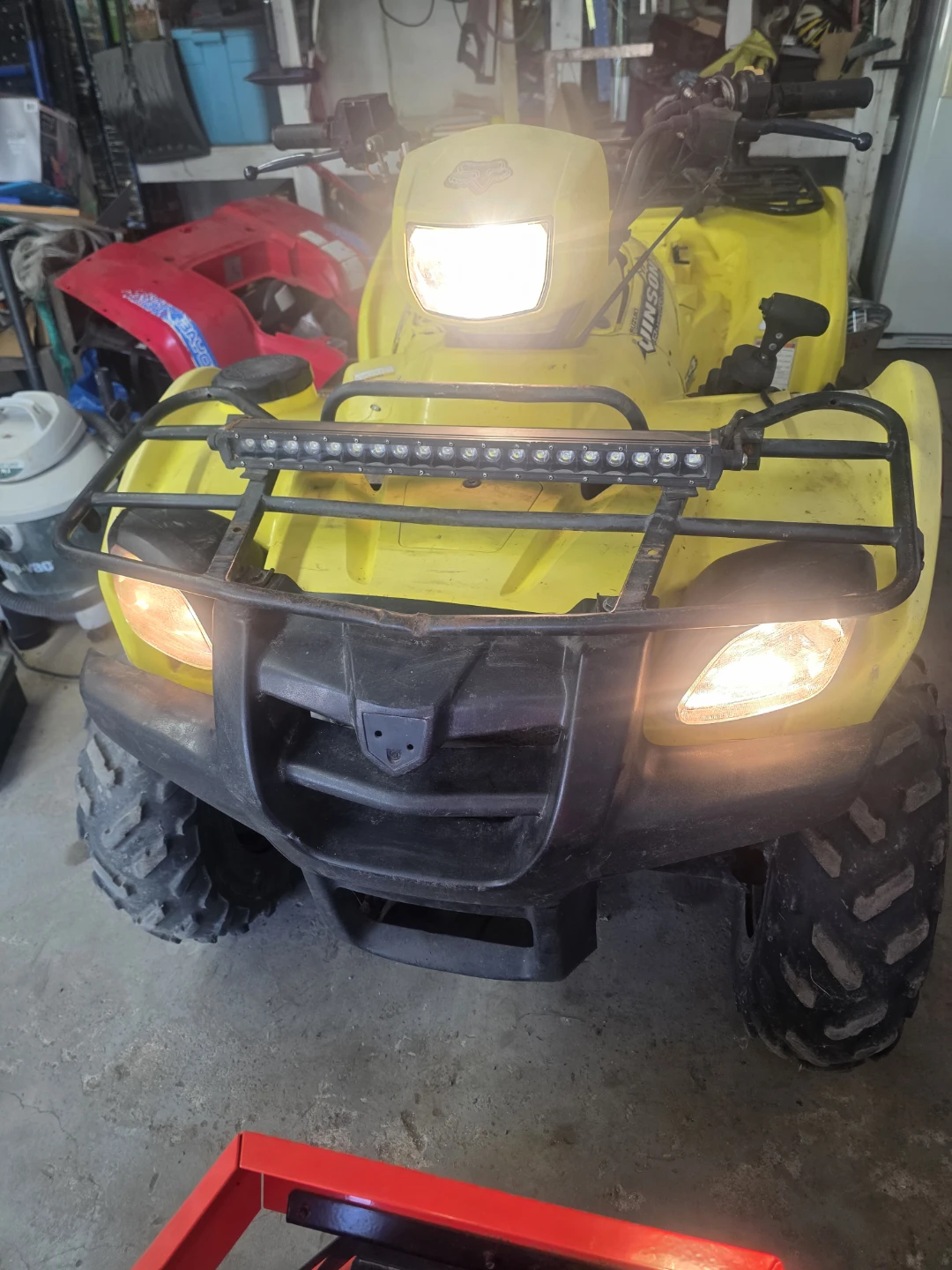 2002 Suzuki Vinson Quadrunner 500 4x4 atv