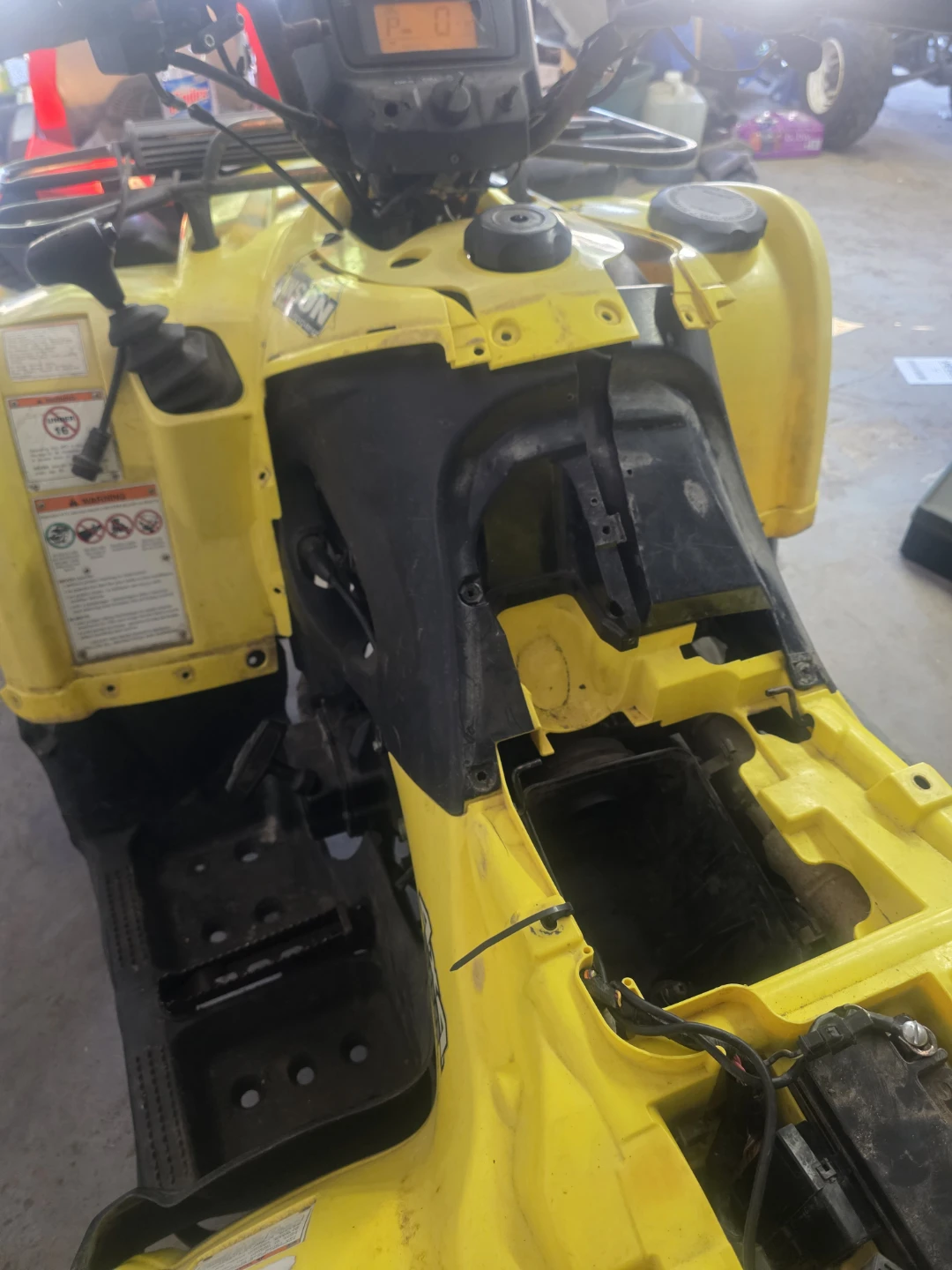 2002 Suzuki Vinson Quadrunner 500 4x4 atv - photo 4