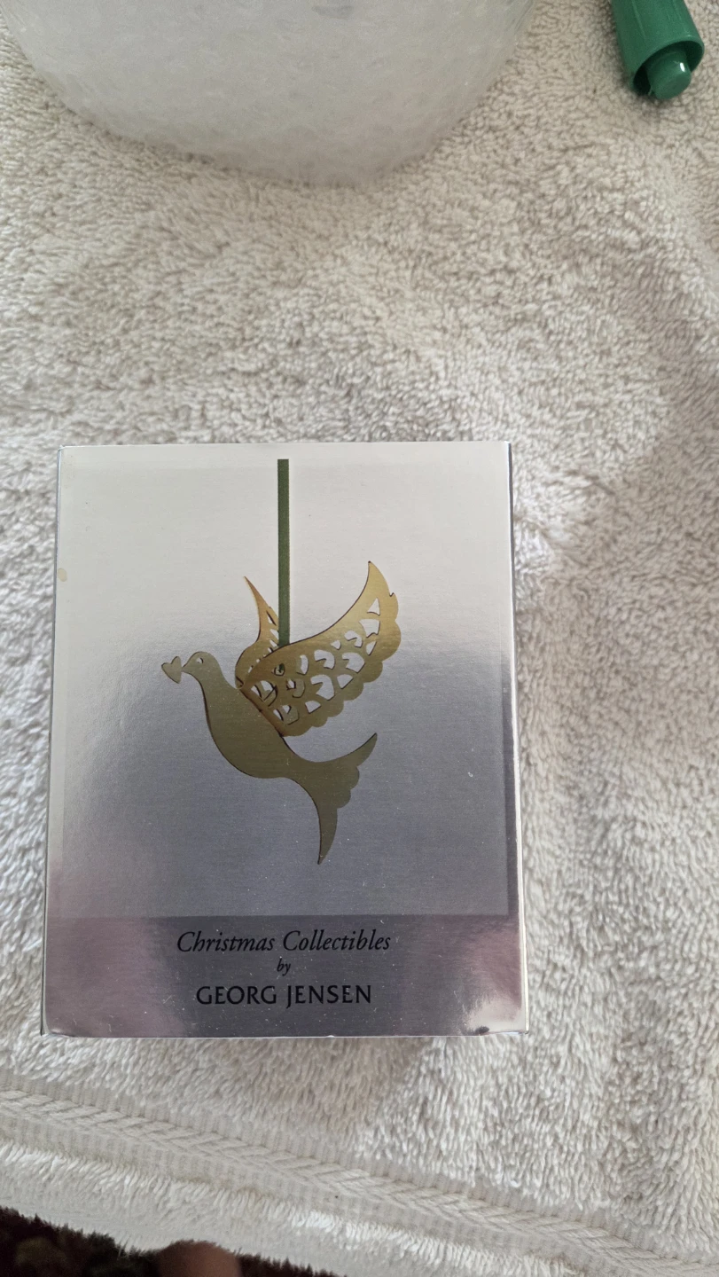 Georg Jensen Dove Christmas Collectible