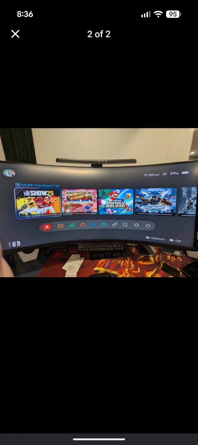 Samsung 40 inch Odyssey G7 Curved Gaming Monitor - photo 2