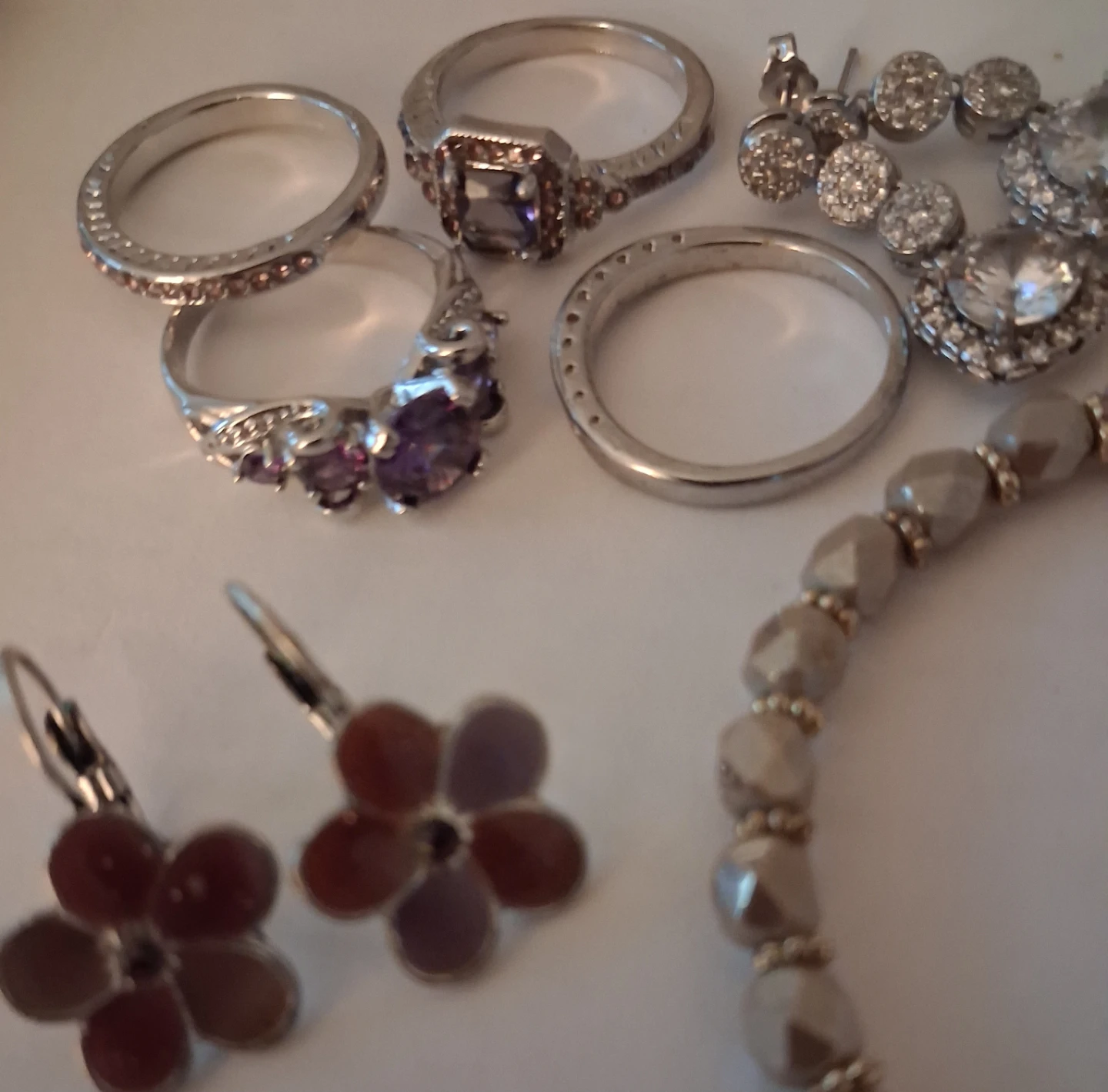 Assorted Rings, Earrings, and Bracelet Set - photo 4