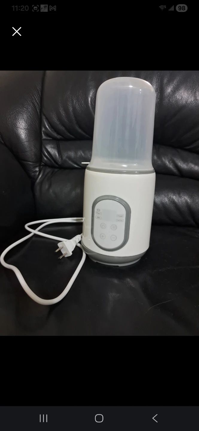 White Baby Bottle Warmer
