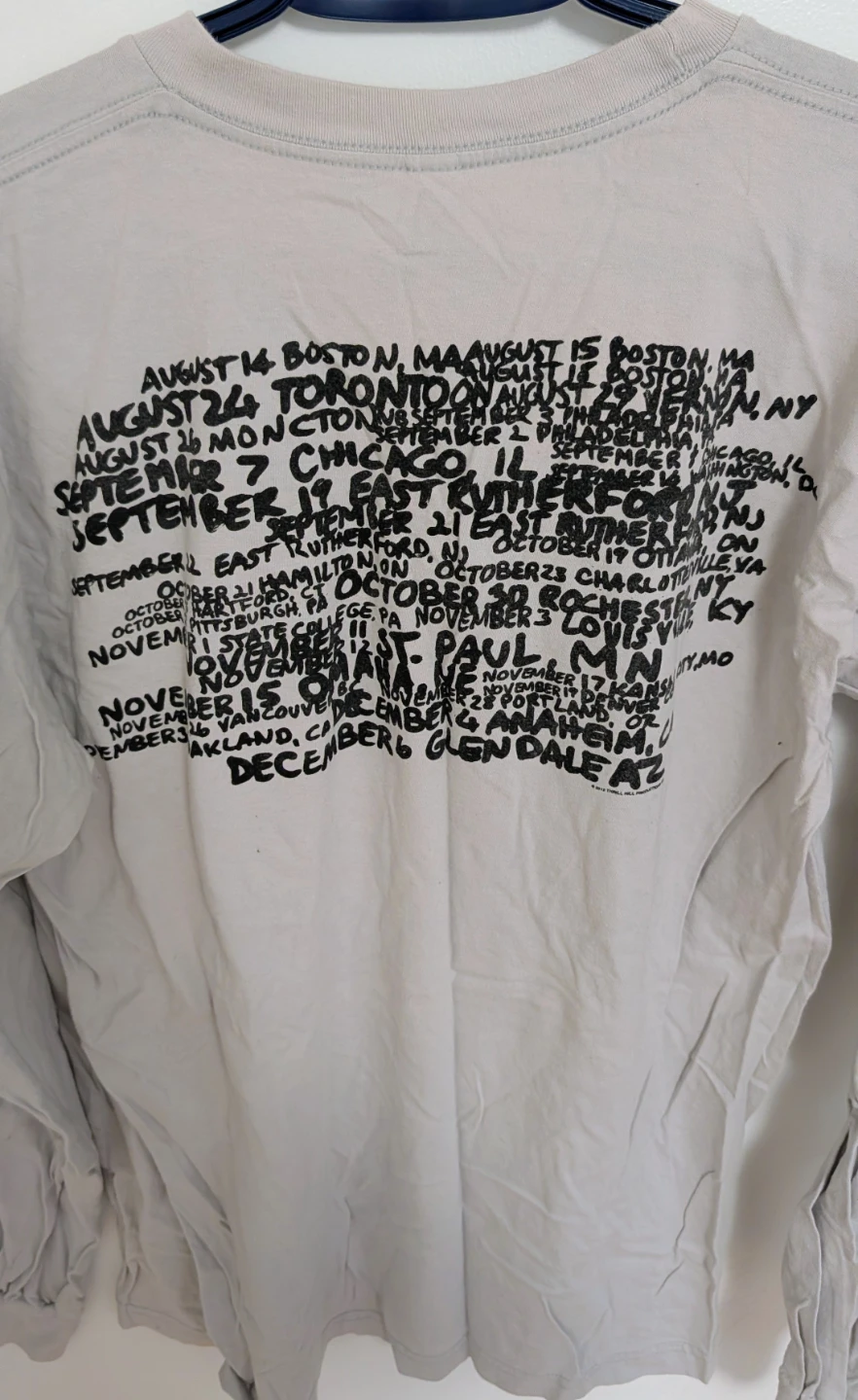 Bruce Springsteen Wrecking Ball Shirt - Men's Size Large - photo 3