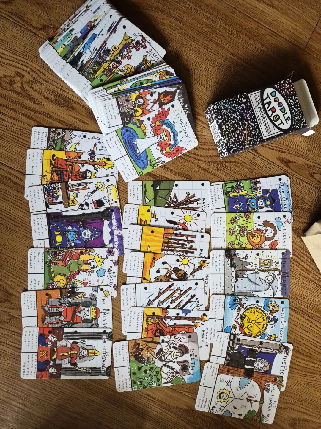Doodle Tarot Cards