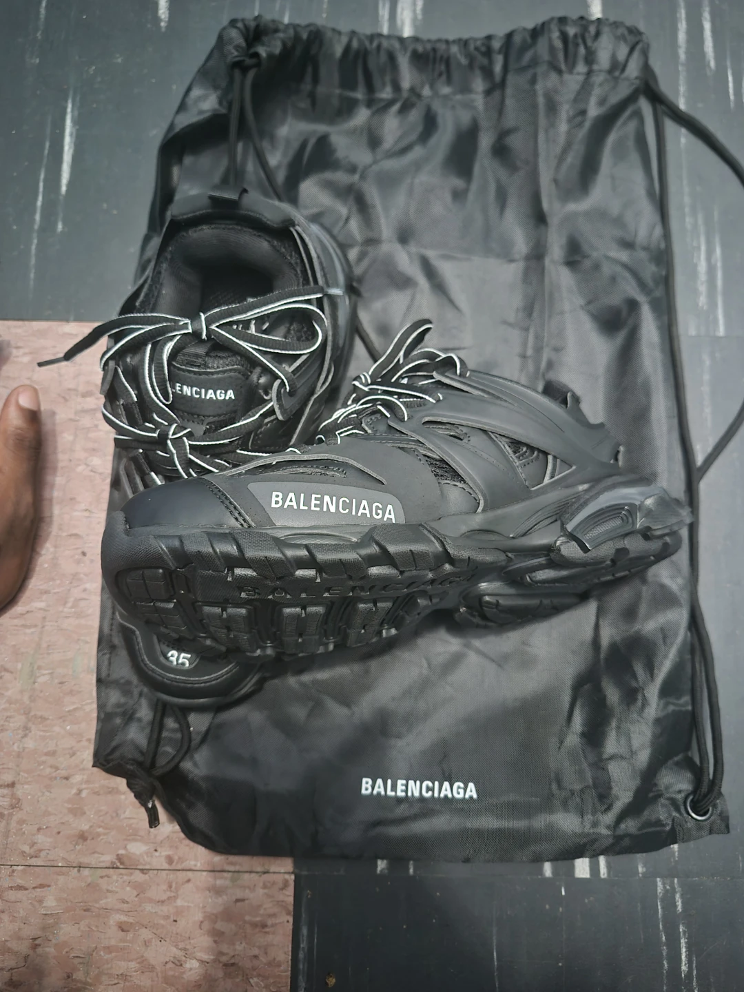 Balenciaga Track Sneakers Black Size 35 - photo 2