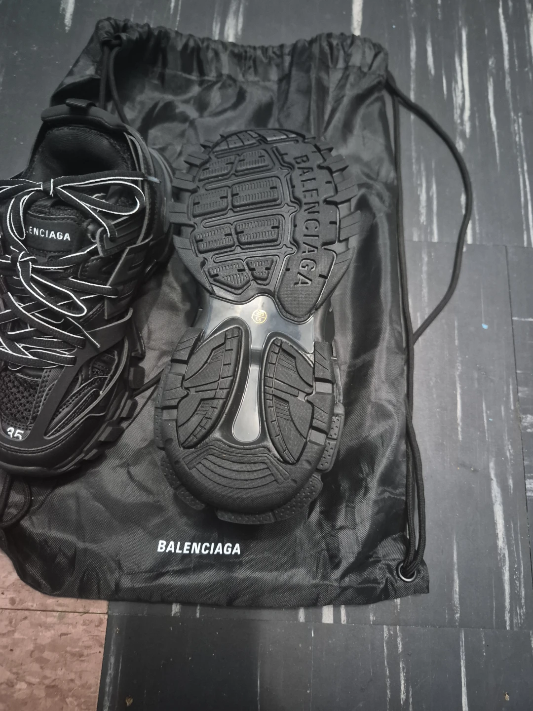 Balenciaga Track Sneakers Black Size 35 - photo 3