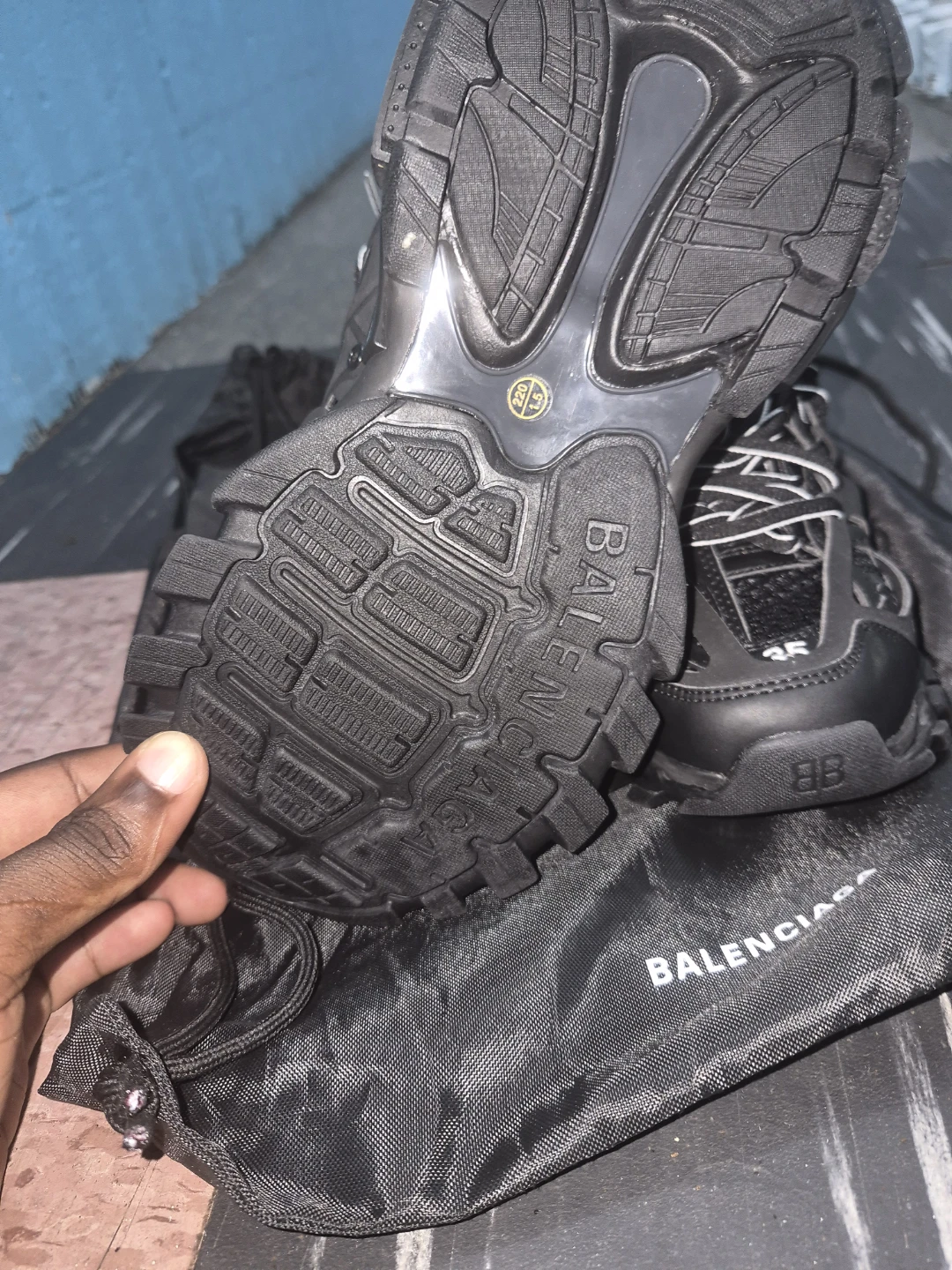 Balenciaga Track Sneakers Black Size 35 - photo 5
