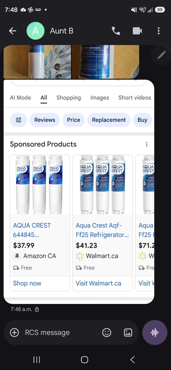 AQUA CREST AQF-6441 Water Filter Set (2 Filters) - photo 4