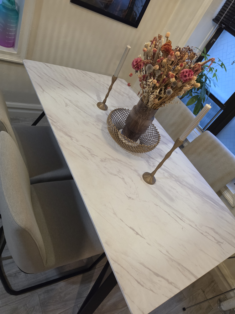 Raymour and Flanigan, Dining Table with Marble Top - photo 2