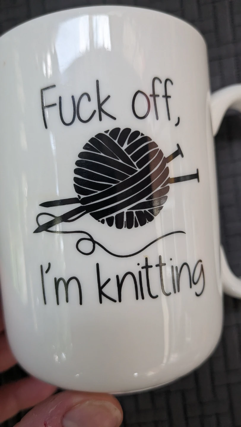Funny Knitting Mug