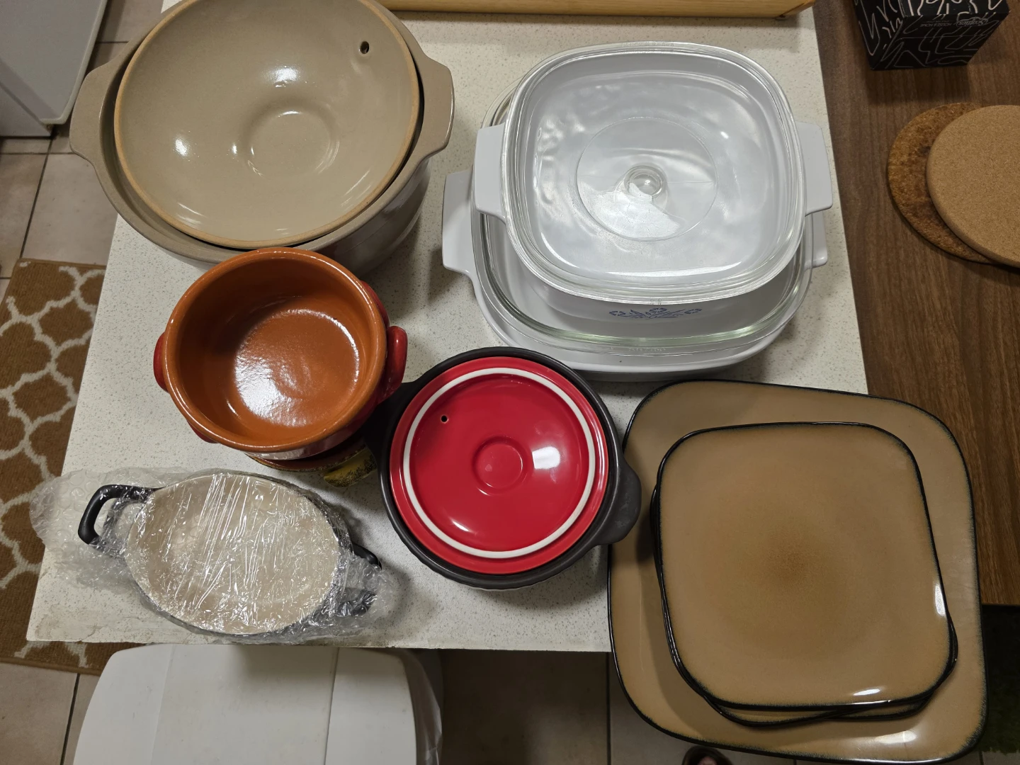Assorted Ceramic Bowls and Plates