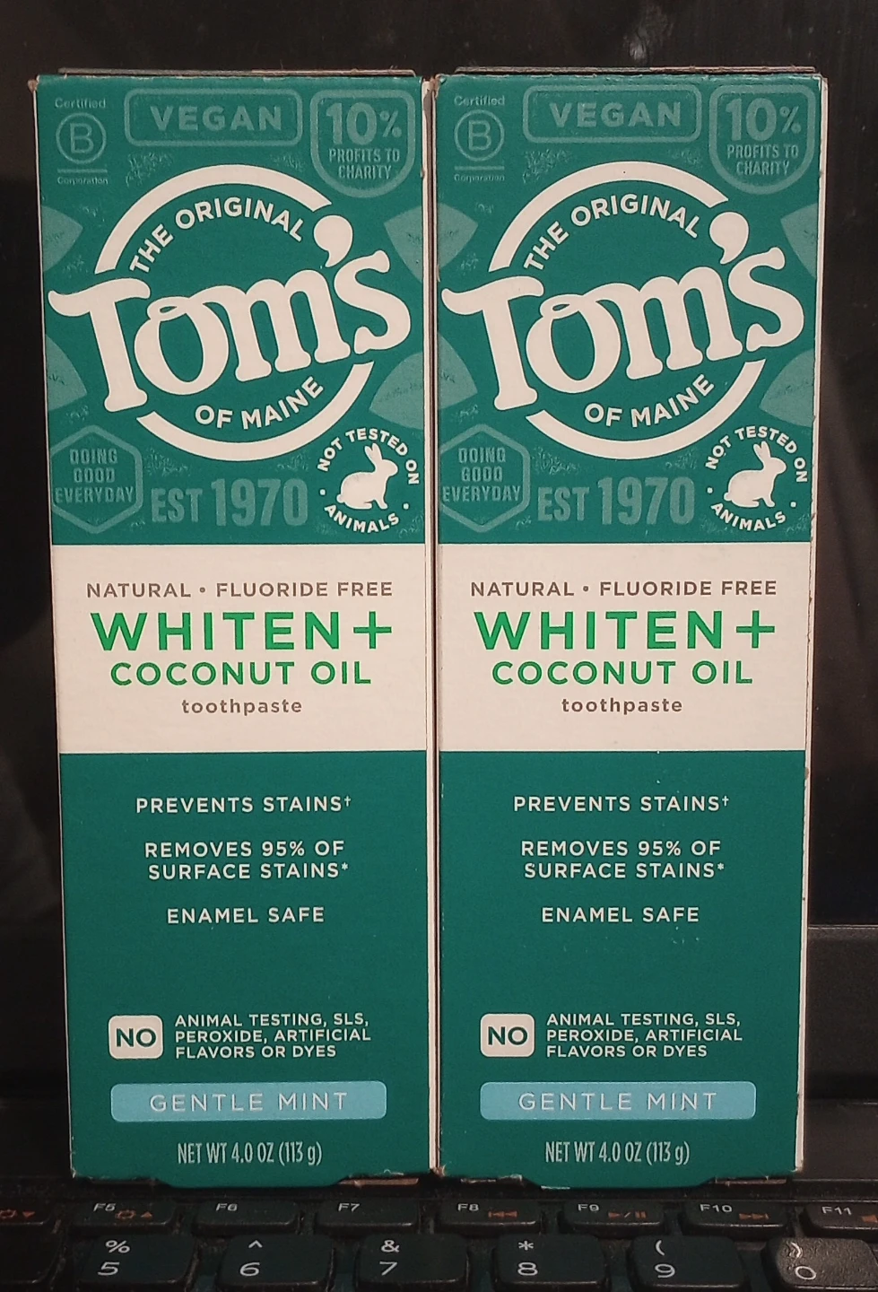 Tom's of Maine WHITEN Toothpaste - 2 for $8