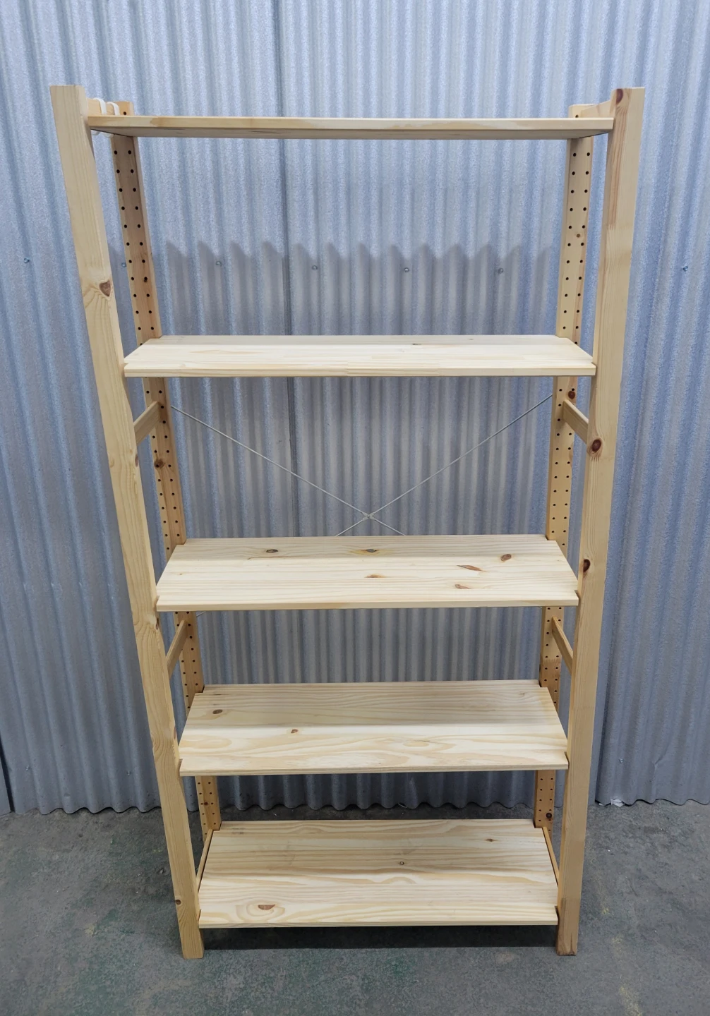 Like new IKEA IVAR Shelving Unit - Pine Wood