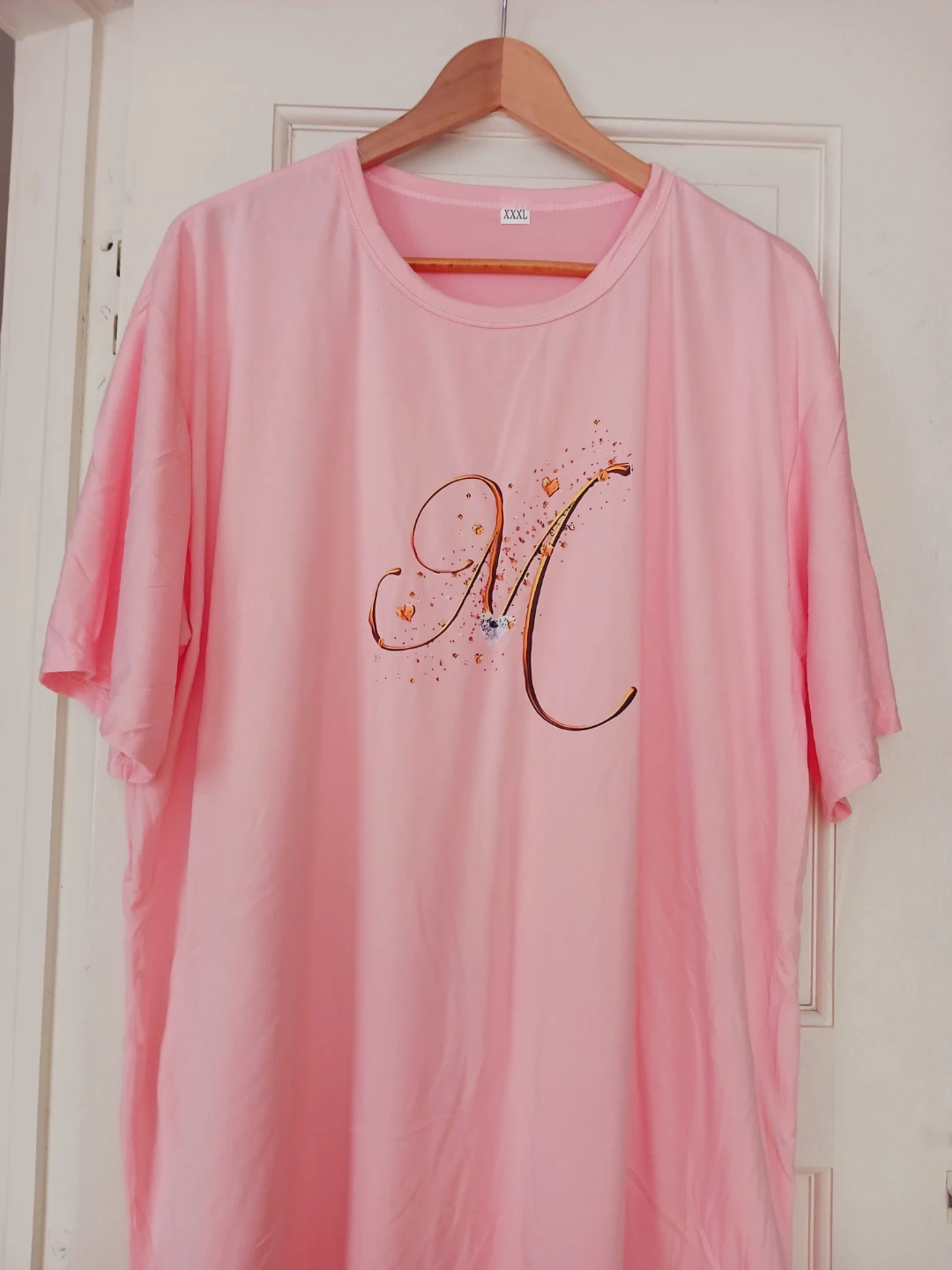 New !!! Pink Initial M Graphic T-Shirt XXL - photo 2