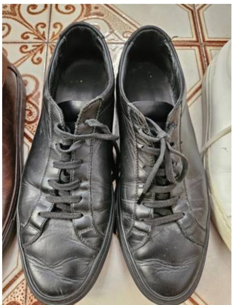3 mens leather designer shoes size 9.5