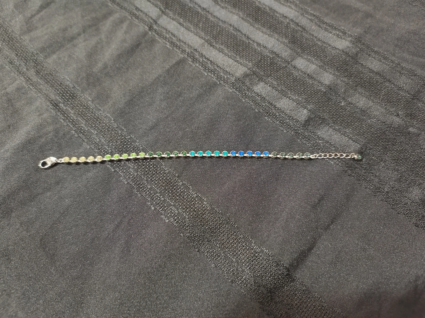 Sparkly Gradient Chain Bracelet