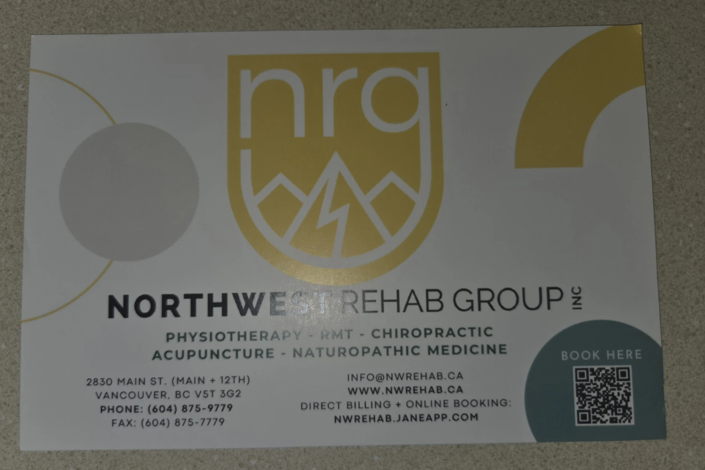 $20.00 off Initial Visit at Northwest Rehab Group - photo 2