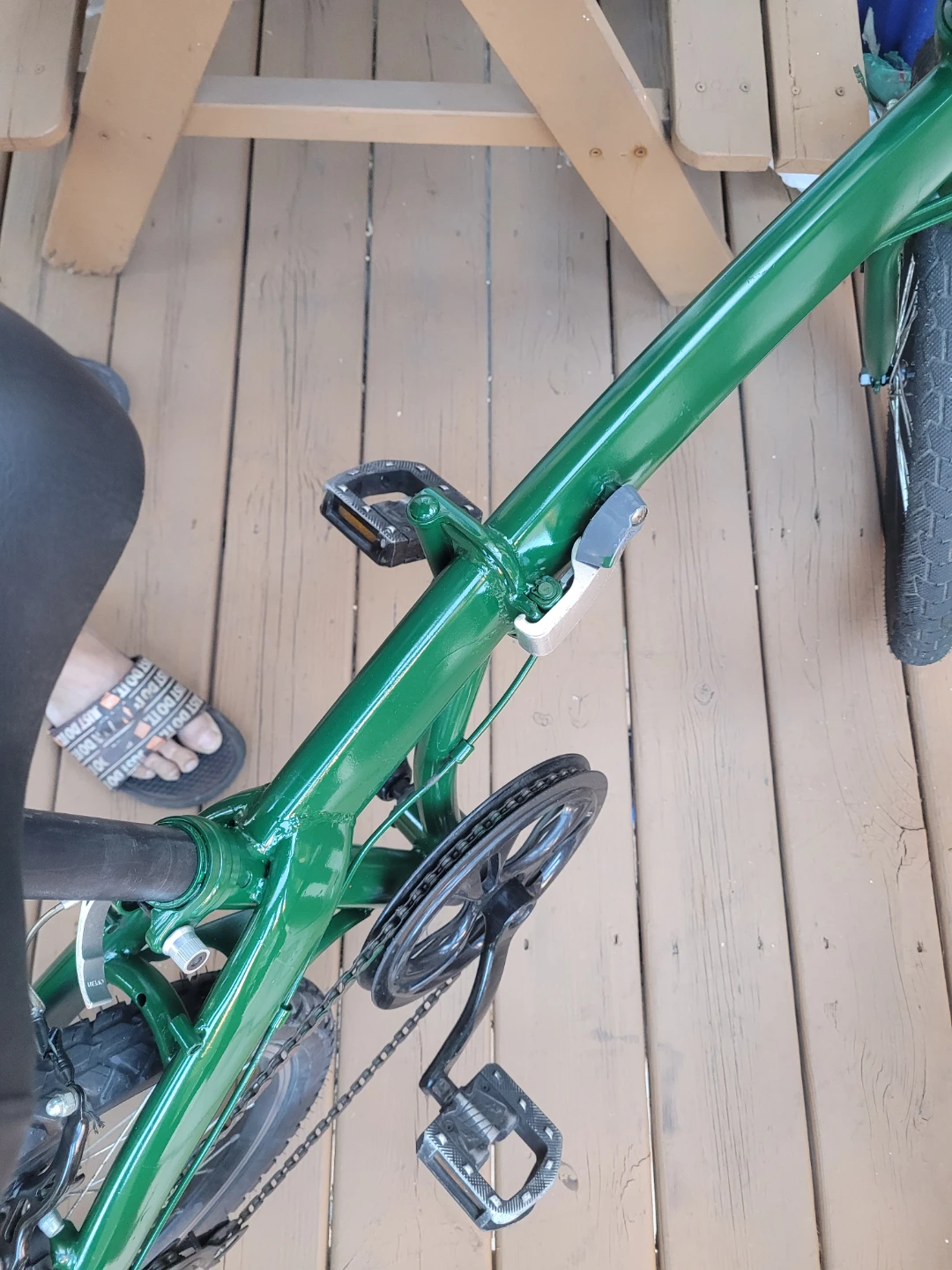 Folding bike great condition. - photo 3