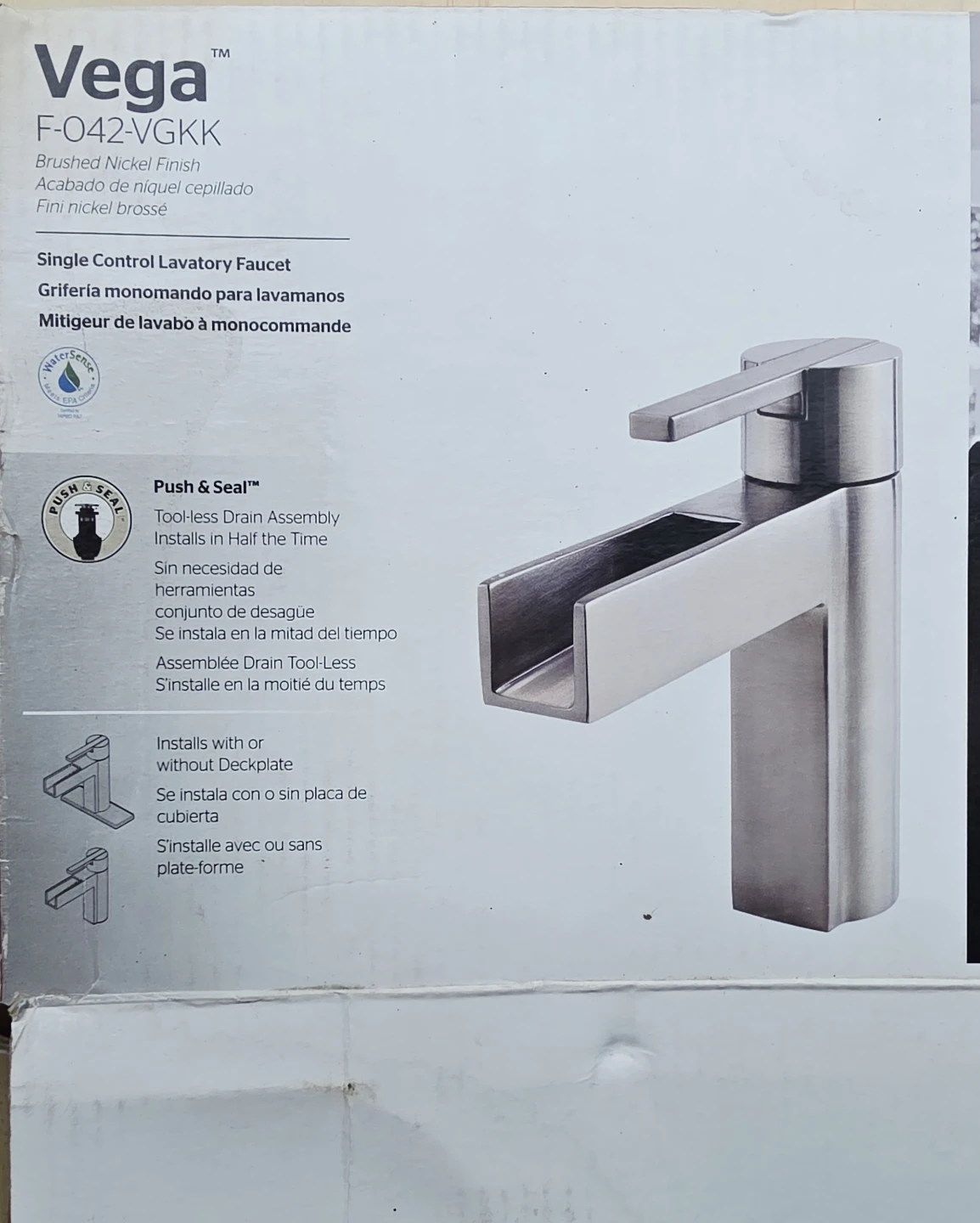 New Pfister Vega Single Control Lavatory Faucet