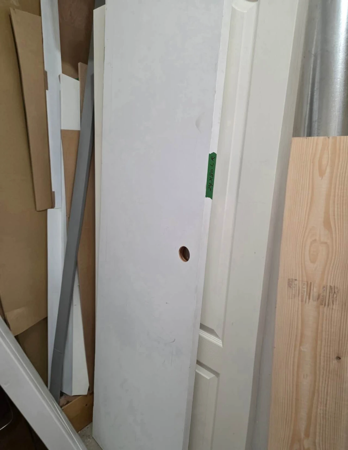 White Interior Door