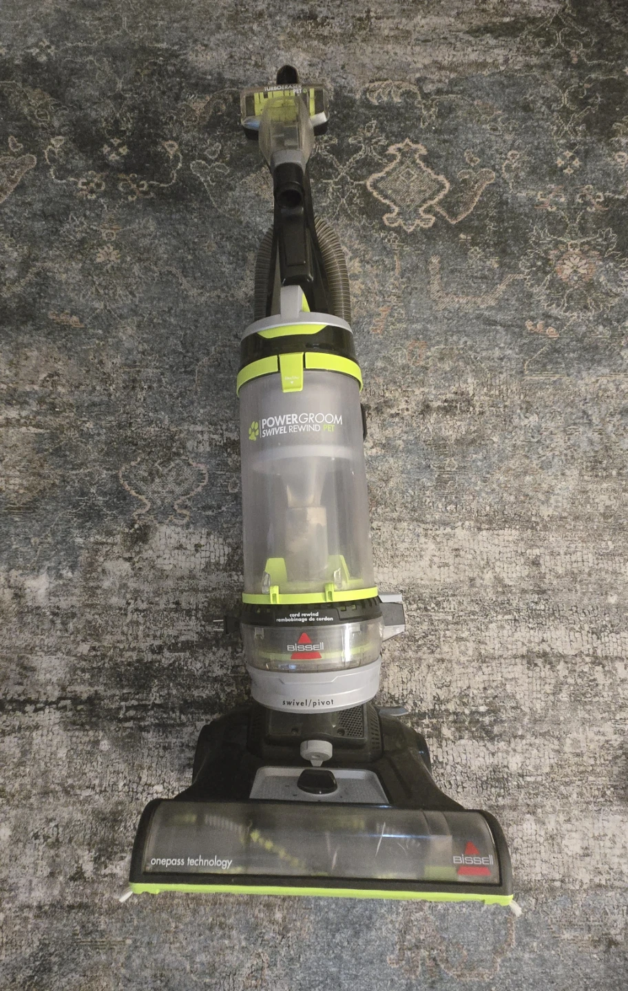 BISSELL PowerGroom Swivel Rewind Pet vacuum cleaner.