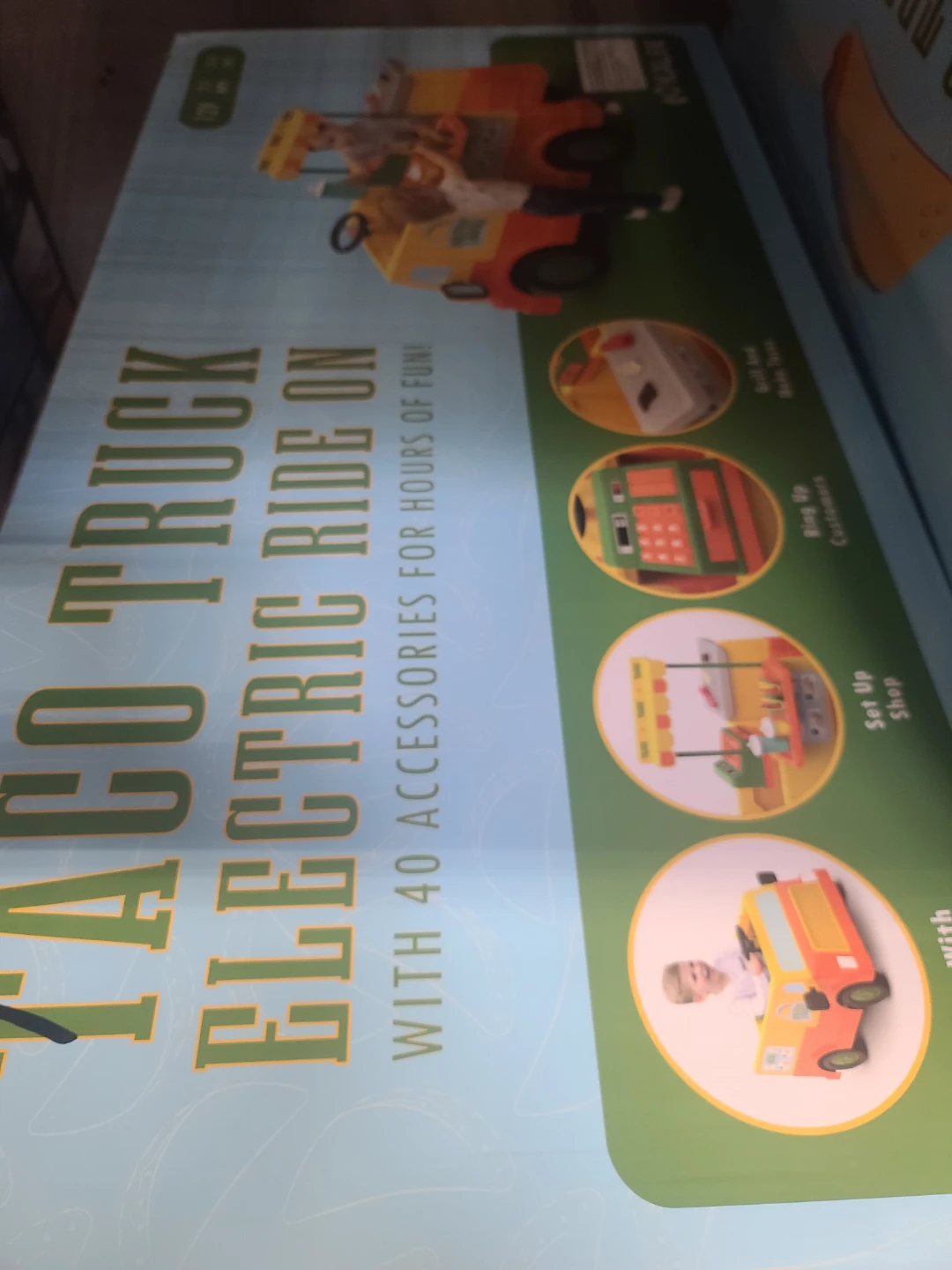 Taco Truck Electric Ride-On with 40 Accessories - photo 2