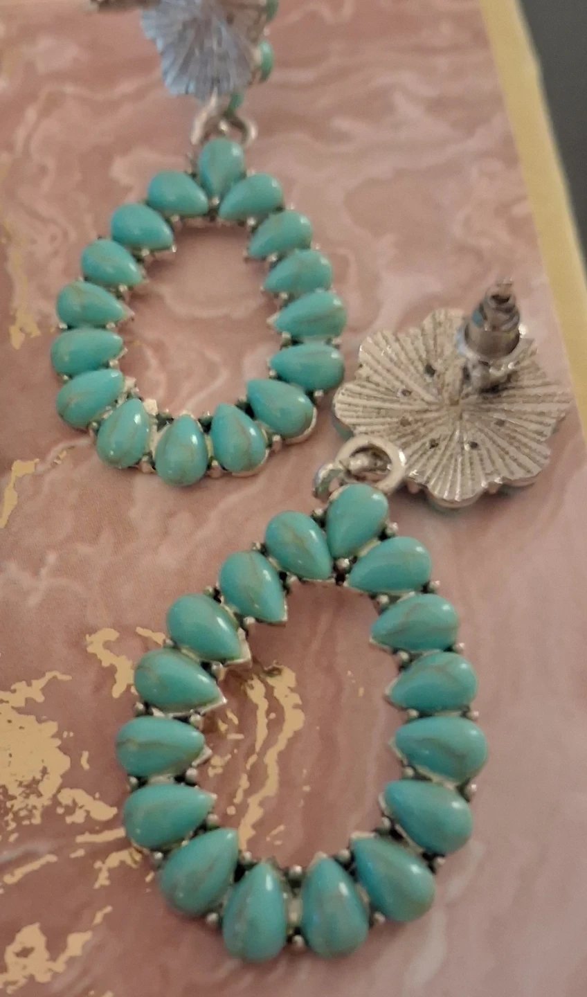 Assorted Beaded Bracelets and Teardrop Earrings - photo 2