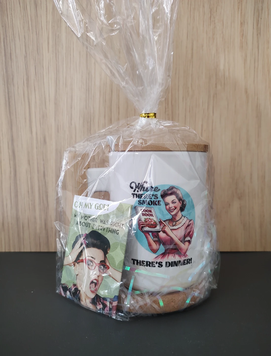 Gift set, Mug with Lid and Coaster, gifts for her - photo 3