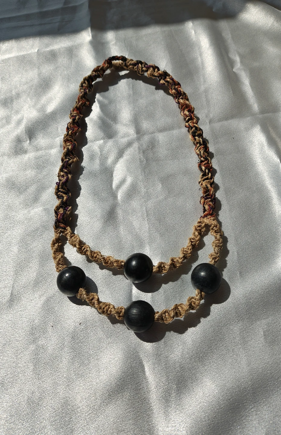🌿Premium Unworn Handmade Hemp Necklaces (lot of 8) - photo 5