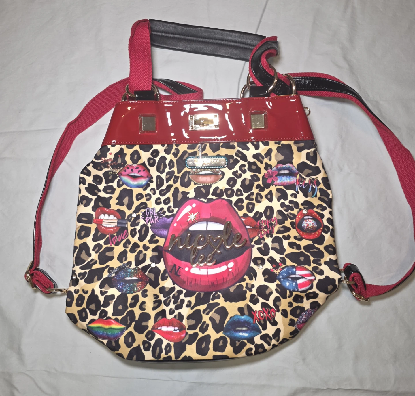 Nicole Lee USA Backpack Purse