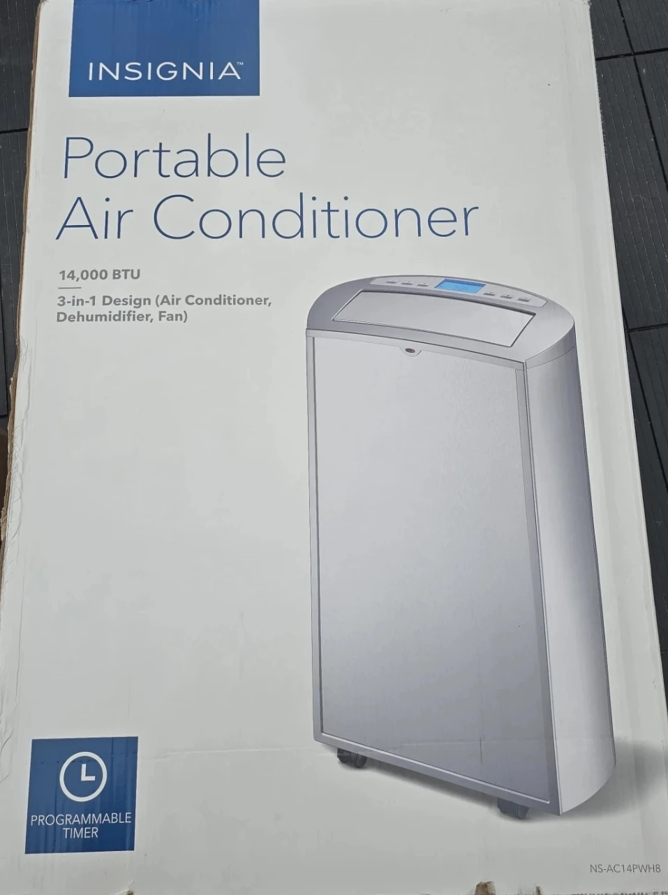 Insignia Portable Air Conditioner 14,000 BTU 3in1 - photo 2