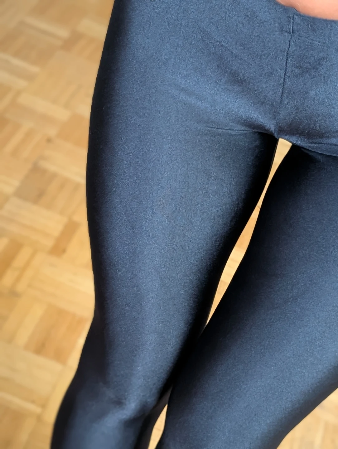 Black shiny Dynamite Leggings