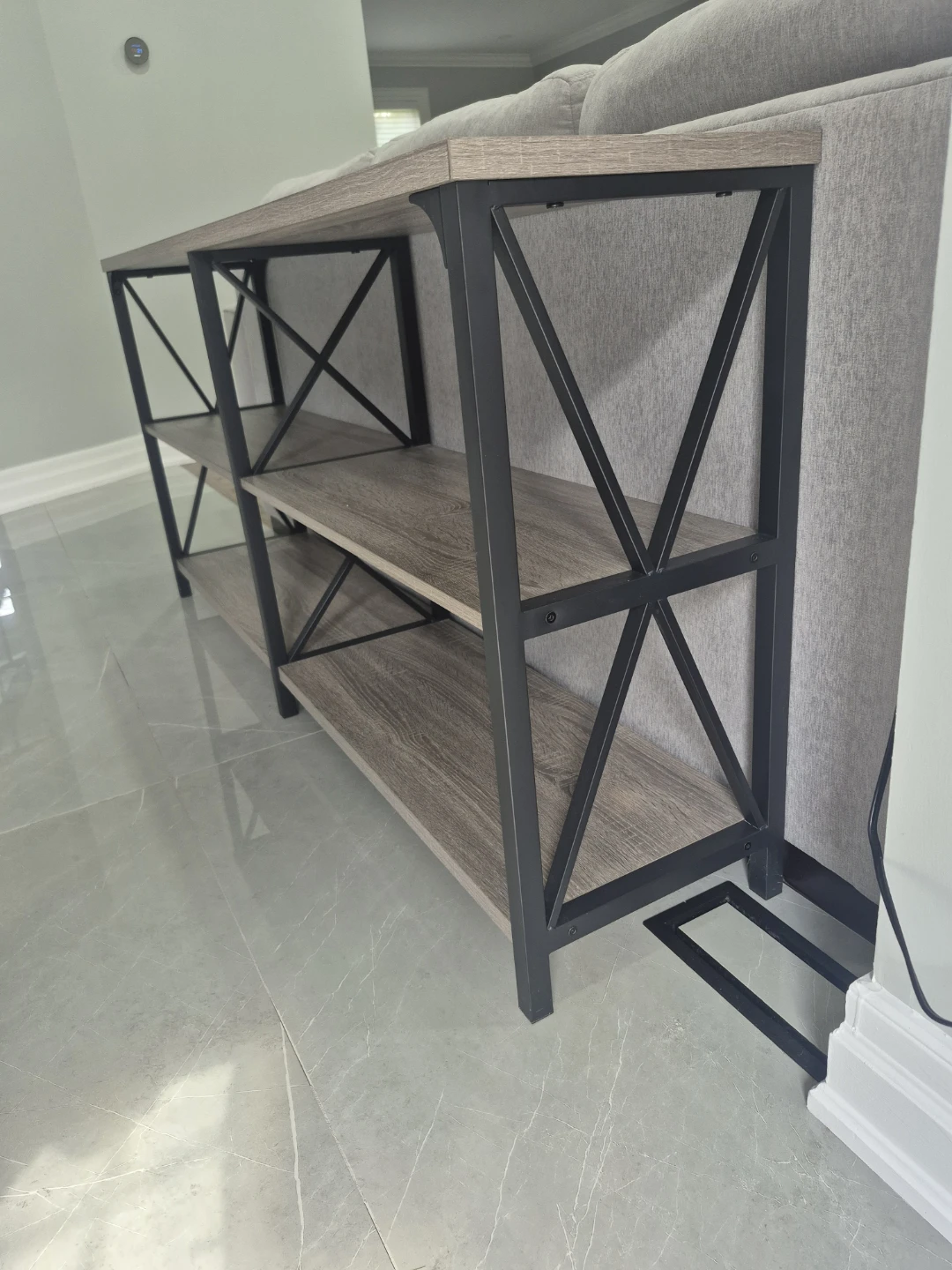 Console Table with Shelves - photo 3
