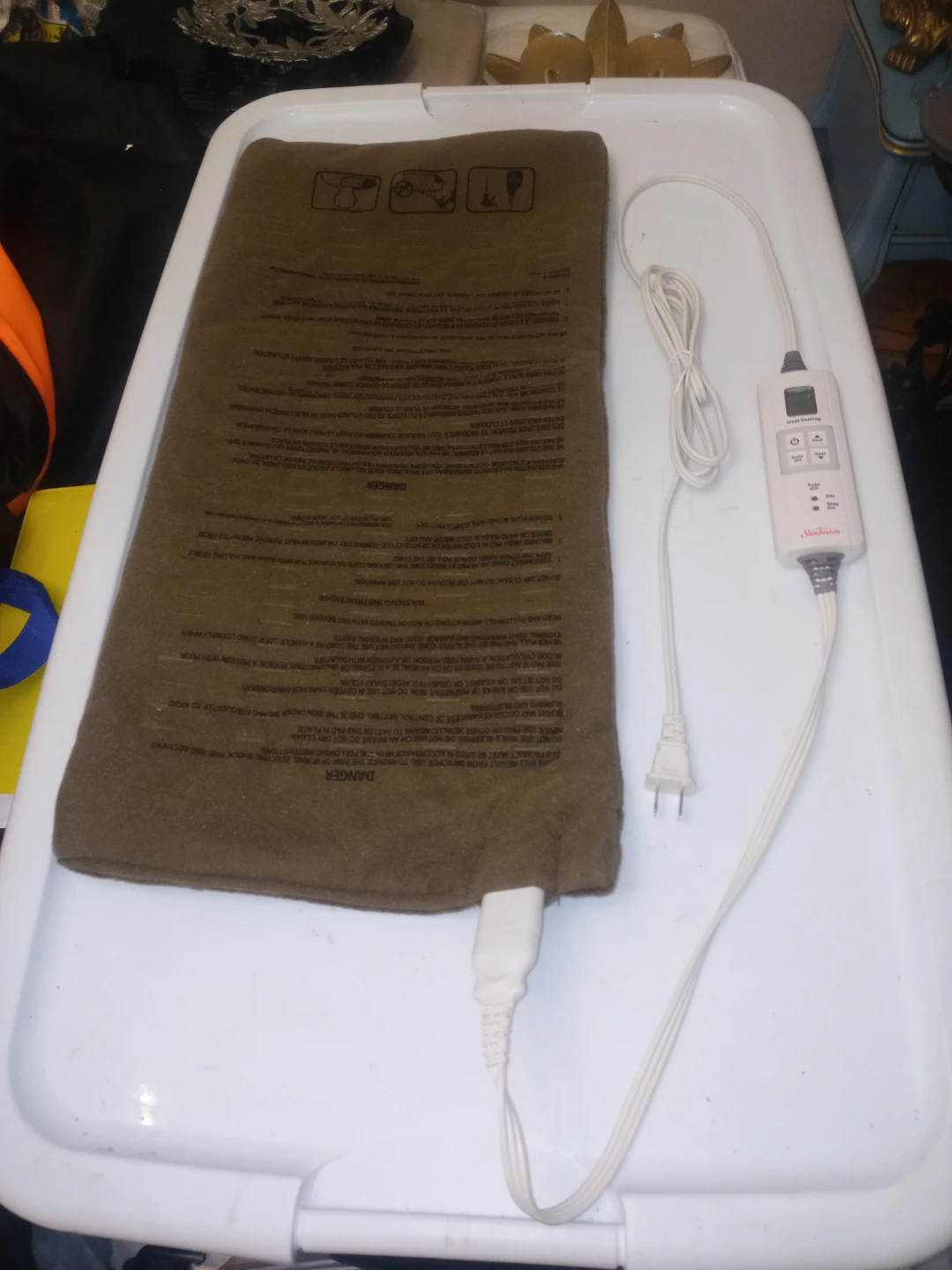 Sunbeam Xpress King Size lectric Heating Pad # CAT95C - photo 3