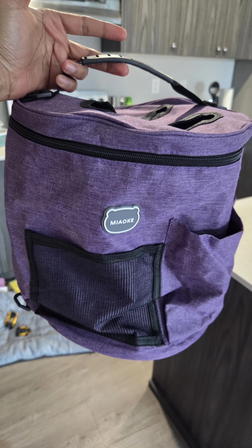 Purple MIAOKE Insulated Lunch Bag