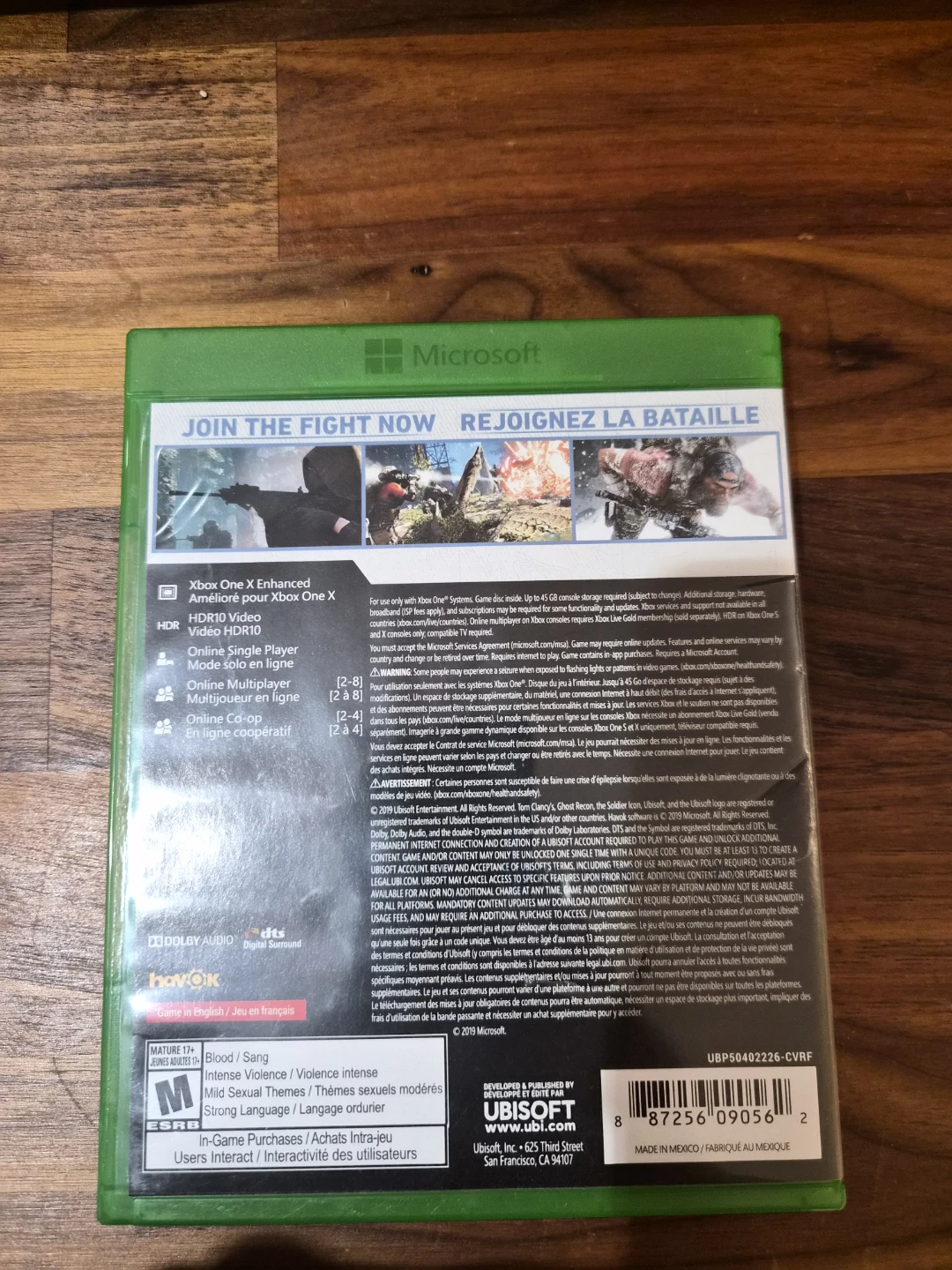 Tom Clancy's Ghost Recon Breakpoint Xbox One Game - photo 2