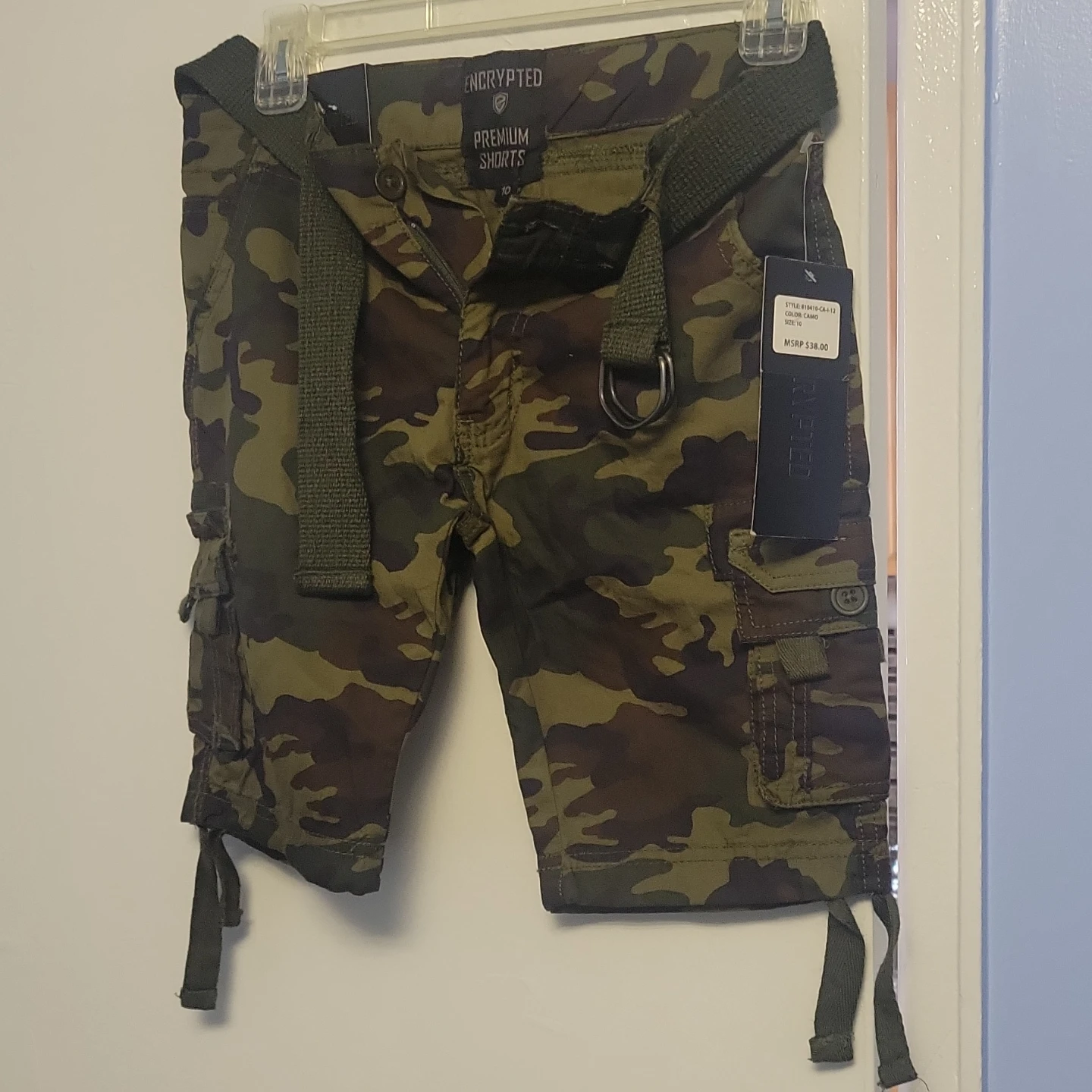 Encrypted Premium Cargo Shorts Size 10 - photo 3